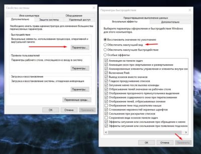 параметры быстродействия