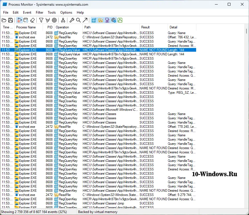 Process Monitor Windows