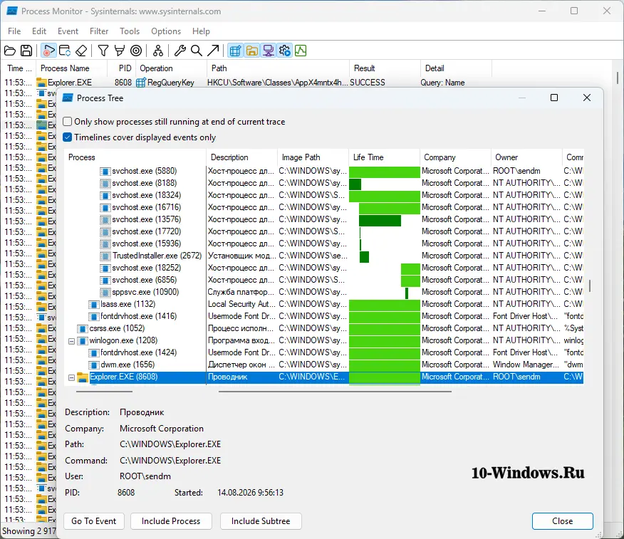process monitor windows 10