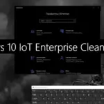 Windows 10 IoT Enterprise Clean Control